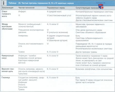 Нарушения зрения и патология глаза как проявление неврологического ...