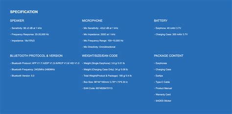 Sades Wings 200 Tws True Wireless Gaming Earphones
