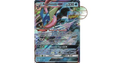 Amphinobi Gx Ultra Rare Soleil Et Lune Lumi Re Interdite