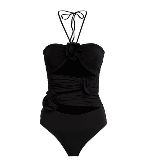 Womens Maygel Coronel Black Cut Out Trinitaria Swimsuit Harrods Uk