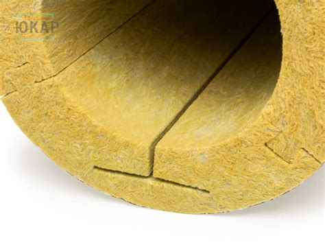 Минераловатные цилиндры высокой плотности экоролл кв-120 купить в ...