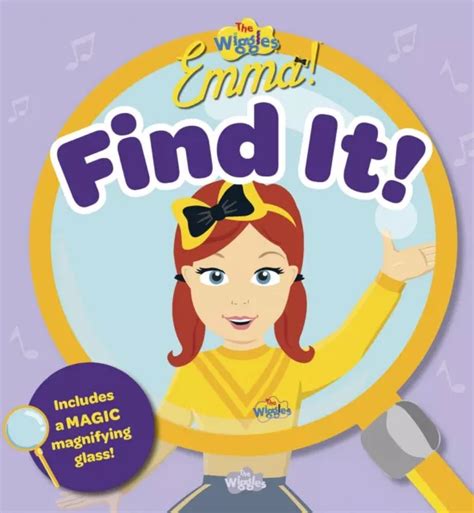 The Wiggles The Wiggles Emma Find It Magic Magnifying Glass Book