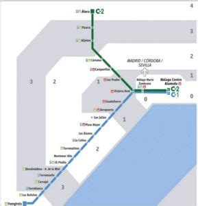 CERCANIAS TRAIN MALAGA: MAP, TIMETABLE, Stops and PRICES
