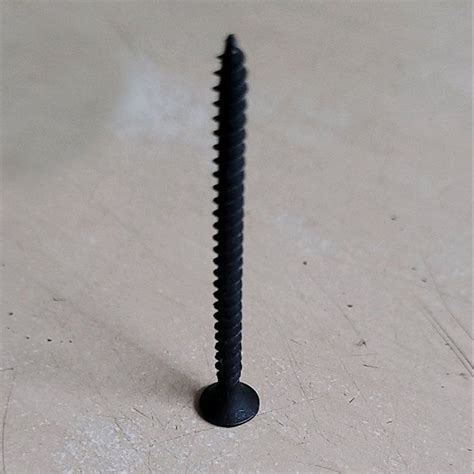 Black Galvanized Drywall Screws For Gypsum Board For Glass Fitting