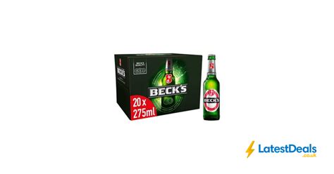 Cheap Becks Lager Beer 20 X 275ml Only £10 At Tesco