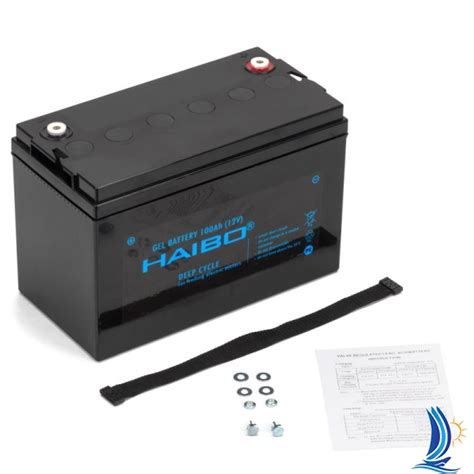 Акумулятор гелевий Haibo 100AH 12V - Світ човнів