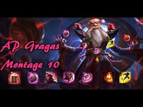 Ap Gragas ONE SHOT AP Gragas Montage 10 YouTube