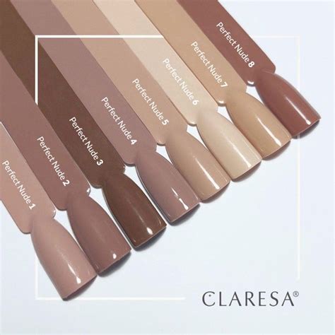 Claresa Lakier Hybrydowy Perfect Nude G Unghie Beige Smalto Manicure