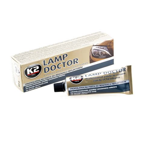K2 Lamp Doctor – Massa polimento faróis – 60g - Caldas Detail Garage