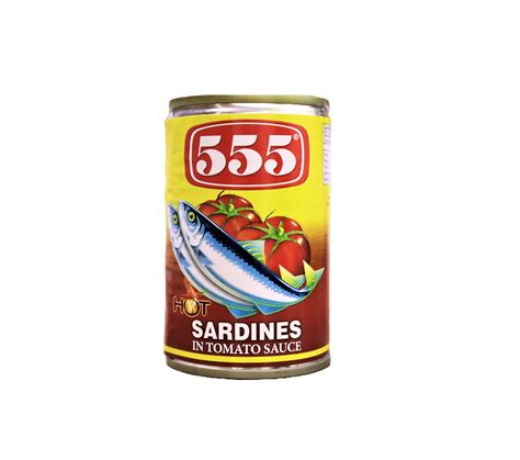 555 Sardine Tomato Hot 155g Spices And Flavours