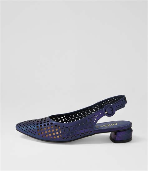 Favla Nude Leather Flat Shoes By Midas Shop Online At Midas