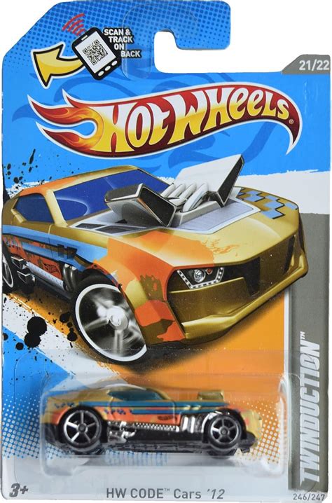 Amazon Hot Wheels Twinduction HW Code Cars Gold