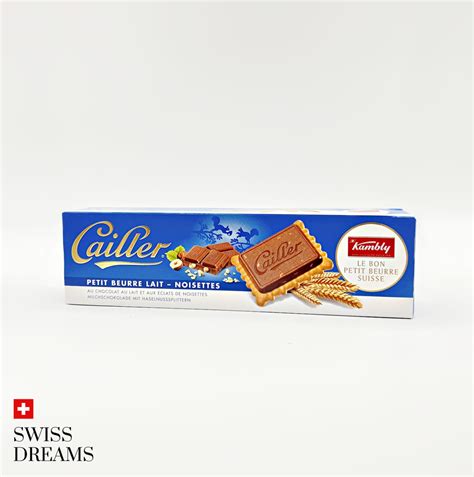 Cailler Hazelnut Milk Chocolate Biscuits Swiss Dreams