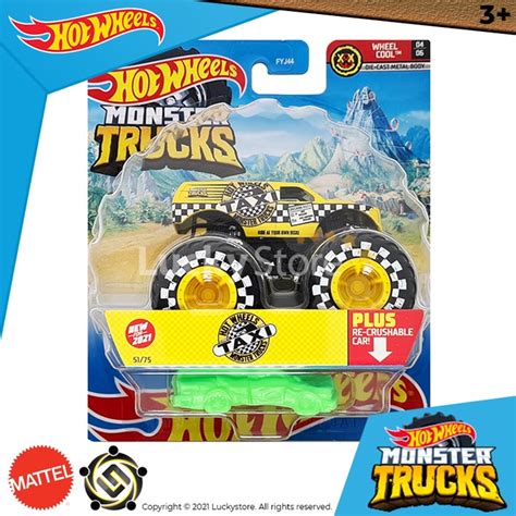 Hot Wheels Monster Trucks Taxi Shopee Malaysia