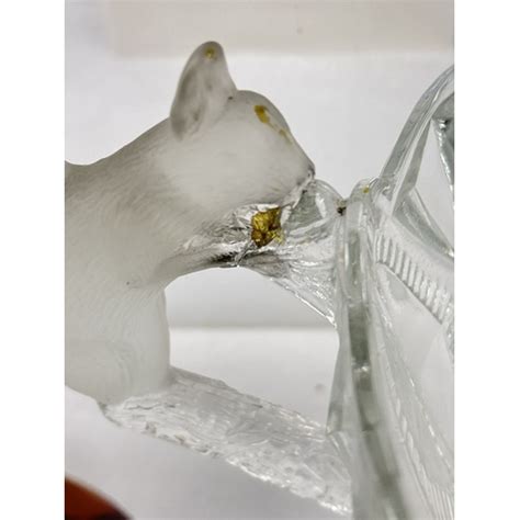 A Collection Of Art Deco And Vintage Glassware To Include A Blue Windsor Glass Vase With Naked Lady