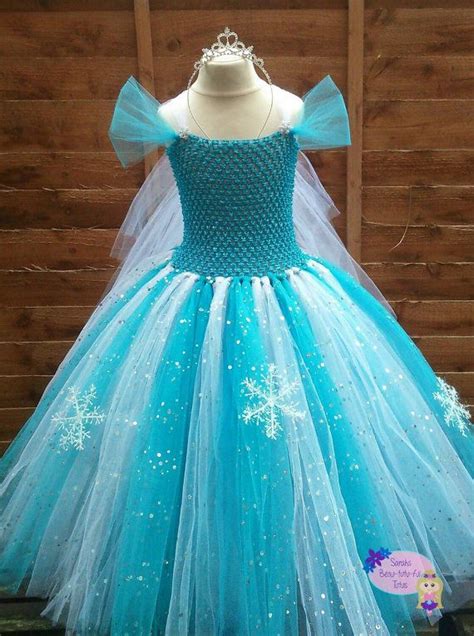 Elsa Frozen Inspired Tutu Dress By Beaututufultutus On Etsy Frozen