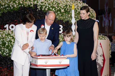 Photo La Princesse St Phanie De Monaco Le Prince Albert Ii La