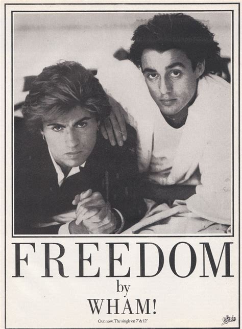 Top Of The Pop Culture 80s Wham Freedom 1984