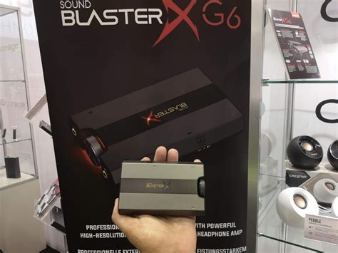 Sound Blaster X G6 - H "unique" εξωτερική gaming κάρτα ήχου της ...
