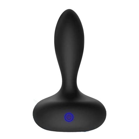 Automatic Inflatable Vibrating Butt Plug Anal Expansion Toys