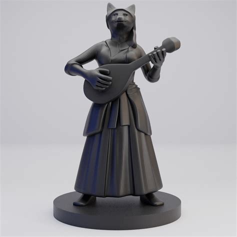 Hot Goblin 狐バード ミニチュア 吟遊詩人 ホットゴブリン