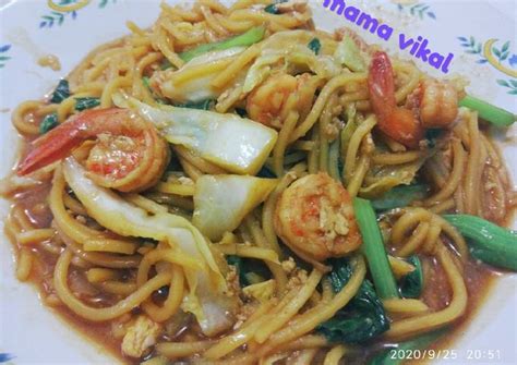 Resep Mie Goreng Nyemek Oleh Mama Vikal Cookpad