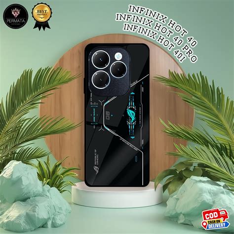 PO69 เคส Glossy Infinix Hot 40 Infinix Hot 40 Pro อนฟนกซ ฮอต 40i เคส Pic HD Cool