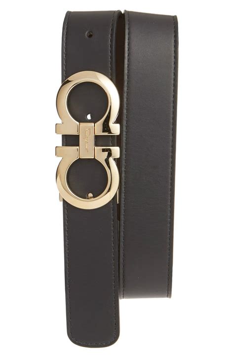 Salvatore Ferragamo Reversible Leather Belt | Nordstrom