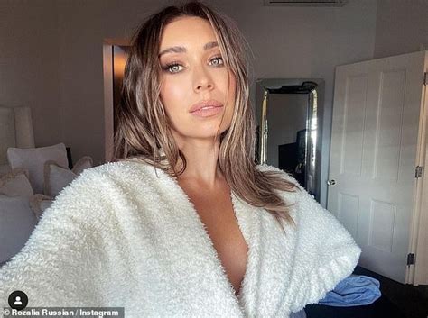 Rozalia Russian Embraces The Heat In A VERY Skimpy Black Bikini Daily Mail Online