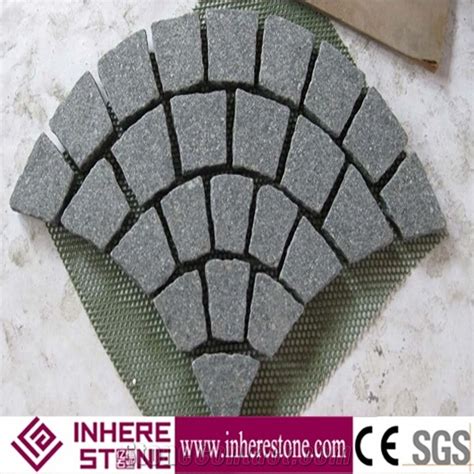 High Quality Green Porphyry Cube Stone Pavers Paving Sets Courtyard