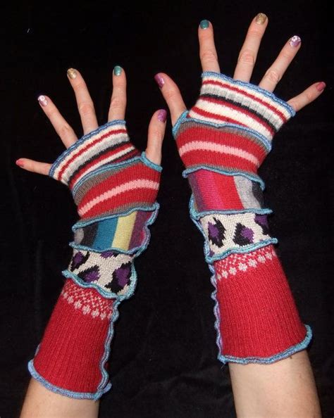 Upcycled Sweater Arm Warmers One Size