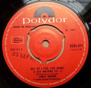 James Brown Get Up I Feel Like Being A Sex Machine 1970 Pushout