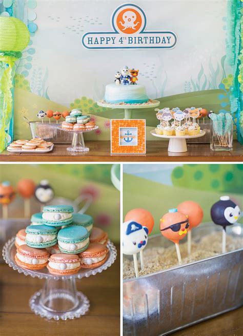 Creative Octonauts {& Sea Creatures!} Birthday Party // Hostess with the Mostess®