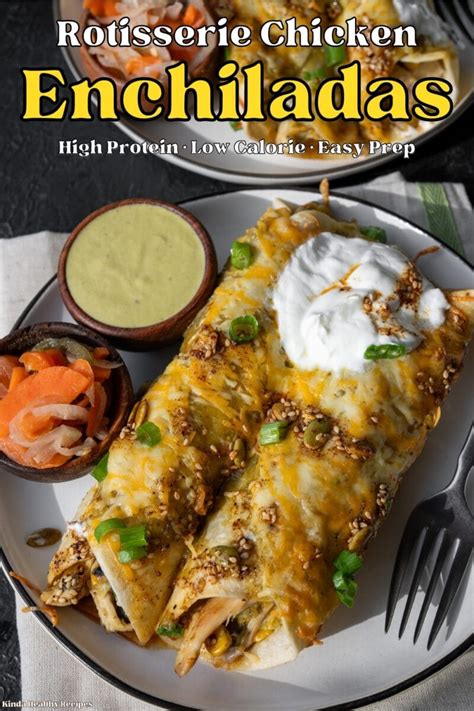 Roasted Veggie And Rotisserie Chicken Enchiladas