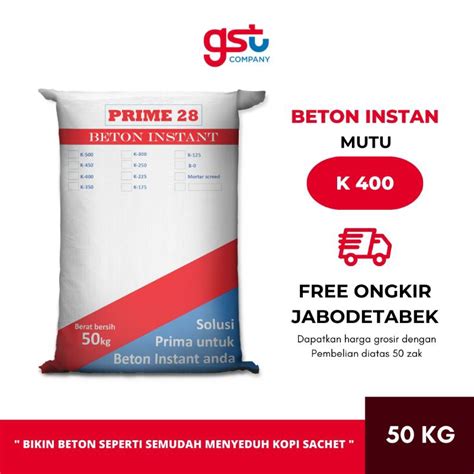 Jual Beton Instan K Free Ongkir Jabodetabek Shopee Indonesia