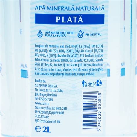 Apă Minerală Naturală Plată 2l Prospețime și Varietate Freshfulro