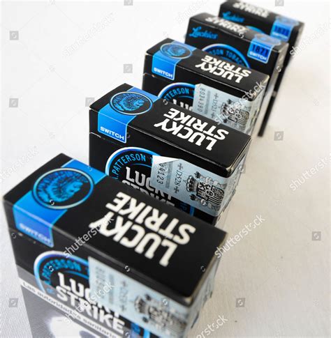 Lucky Strike Cigarettes Editorial Stock Photo - Stock Image | Shutterstock