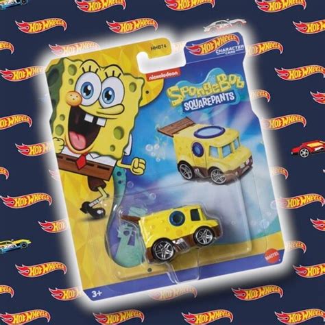 Toys Nickelodeon Spongebob Squarepants Hot Wheels Character Cars Poshmark