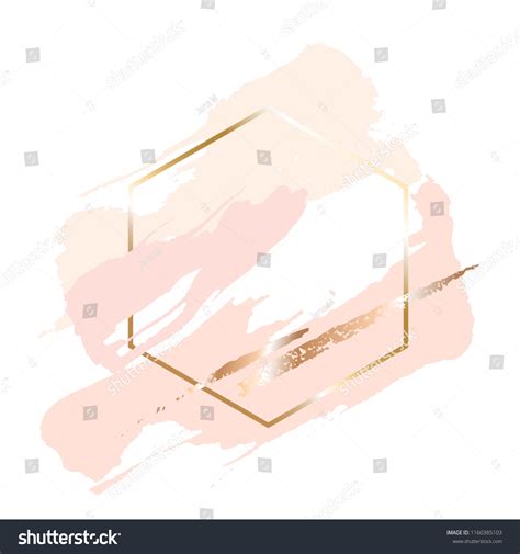 Golden Linear Honeycomb Peach Nude Gold Stock Vector Royalty Free 1160385103 Shutterstock