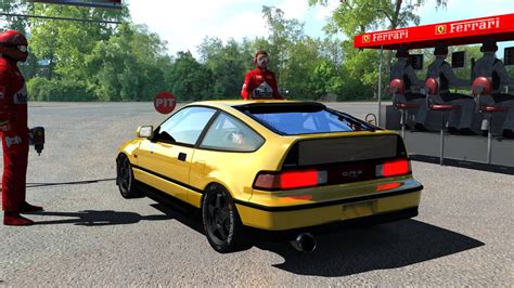 Honda Crx Sir Ee8 91 Penbay International Circuit Test Drive Assetto Corsa Youtube