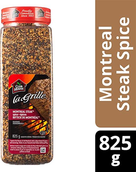 Club House La Grille Grilling Made Easy Montreal Steak Spice Seasoning 825g Cooking With Fred