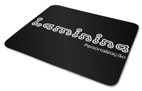 Mouse Pad Personalizado Sua Logo Aqui X Elo