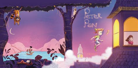 Peter Pan Cover Design on Behance