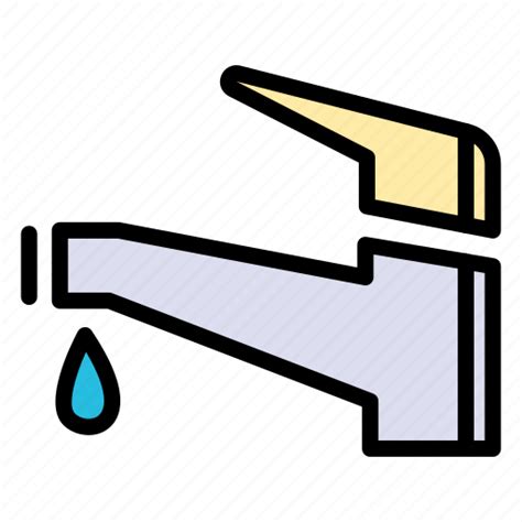 Bathroom, clean, hygiene, wash, faucet, tap, water icon - Download on ...