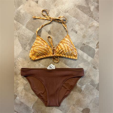Aerie Swim Nwt Aerie Real Good Bikini Swimwear Pc Set Size Medium Poshmark