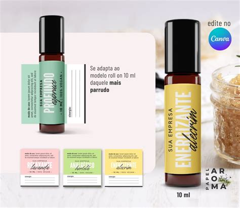 Etiqueta Edit Vel Roll On De Ml Parrudo Aromat Spa