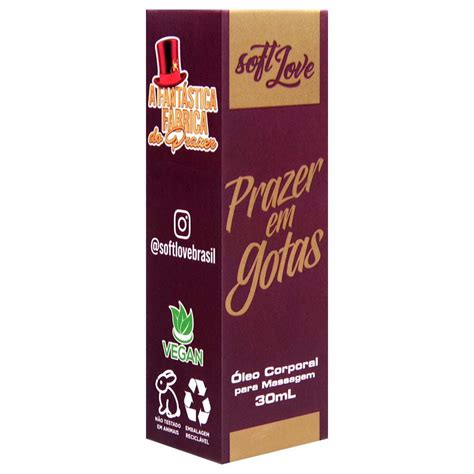 Prazer Em Gotas óleo Excitante Hot ml Soft Love Gall