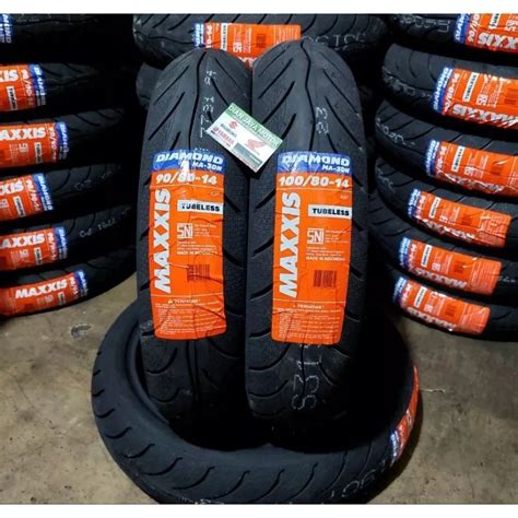 Maxxis MAXIS DIAMOND Outer Tire Package 90 80 14 100 80 14 Universal