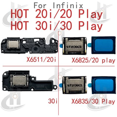 For Infinix Hot I Play I Play Loud Speaker Loudspeaker Buzzer Ringer Flex Cable
