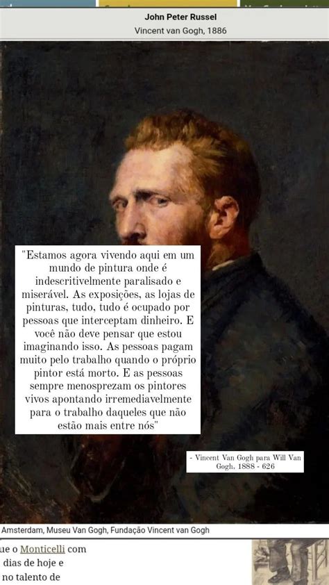 Do Vincent Van Gogh Para A Irm Will A Carta Per Odo De